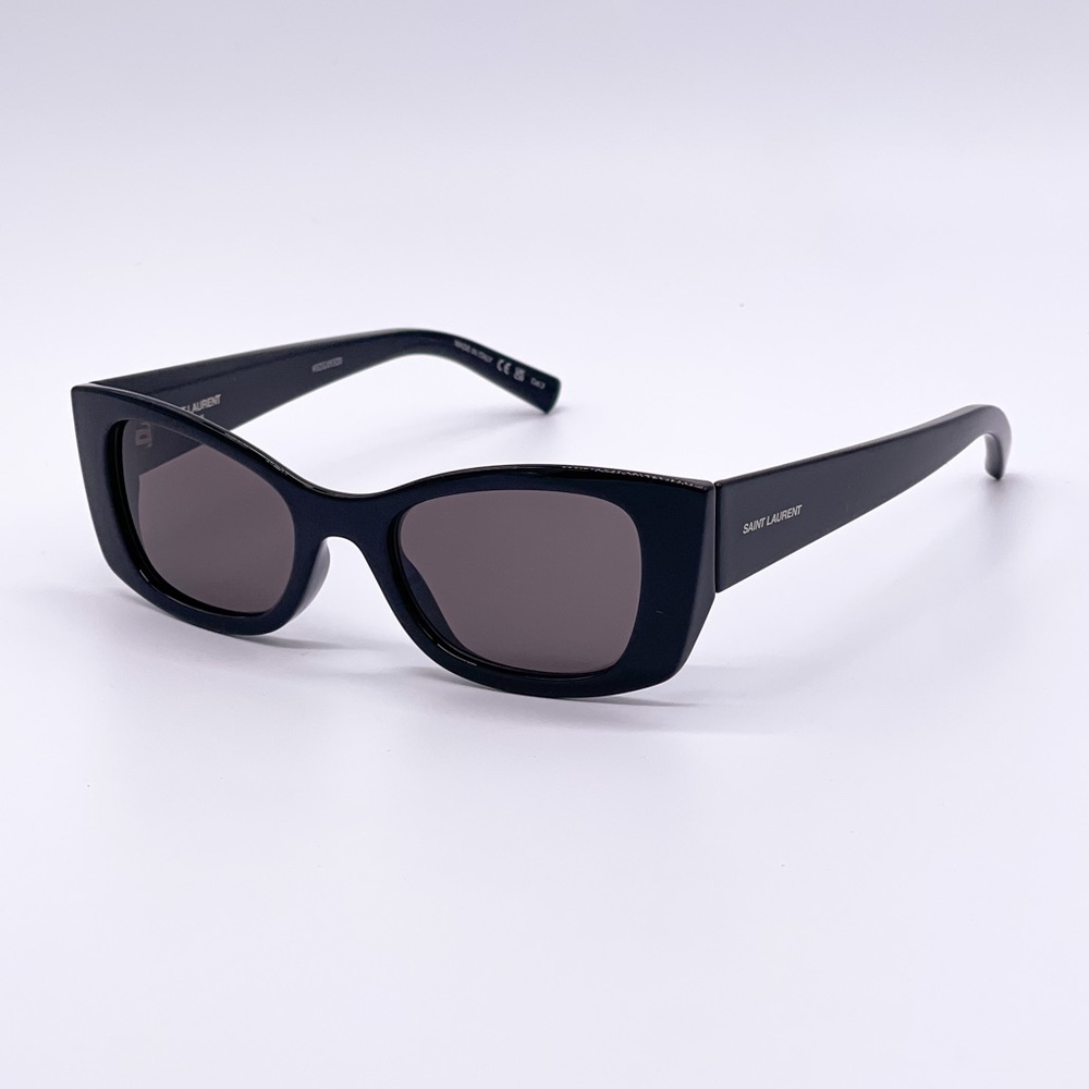 NEW SL593 001 BLACK WOMEN SUNGLASSES SAINT LAURENT SL 593 001